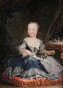 unknow artist Portrait of Princess Maria Felicita of Savoy Spain oil painting artist
